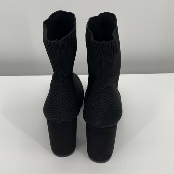 Mia Erika Black Stretch Booties Size 11 - Picture 7 of 12